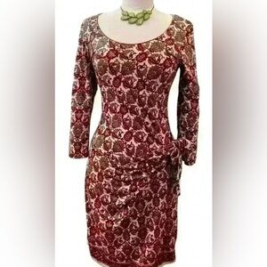 Max Studio wraparound dress long sleeve